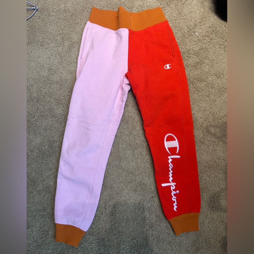 Champion Red and Pink Joggers